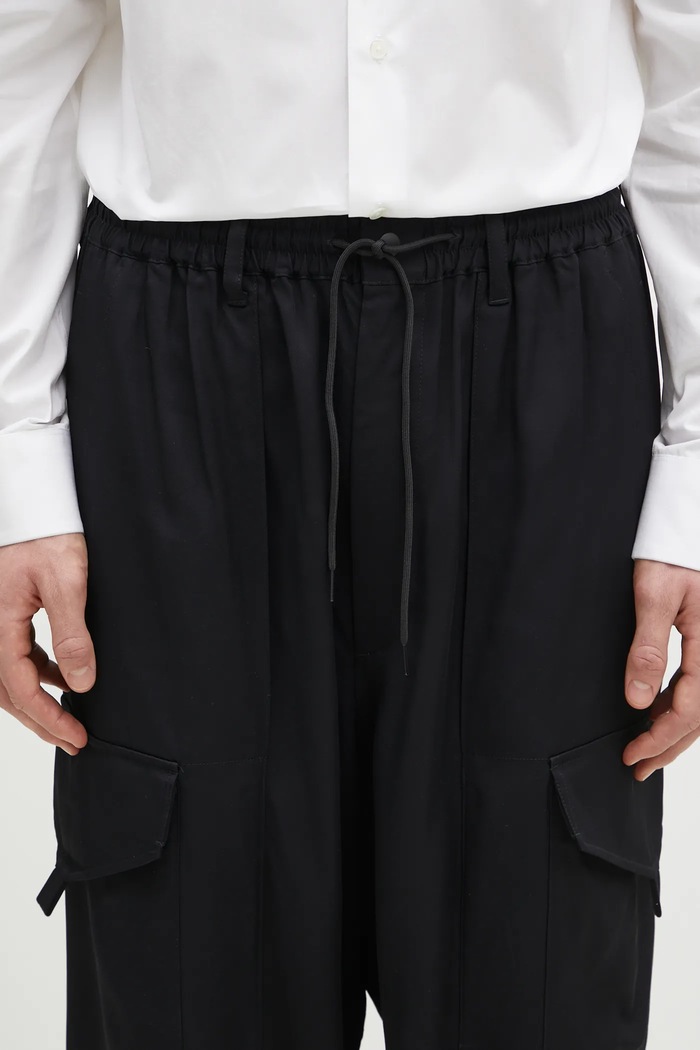 Y-3 trousers Rayon Twill Pant black JN4872