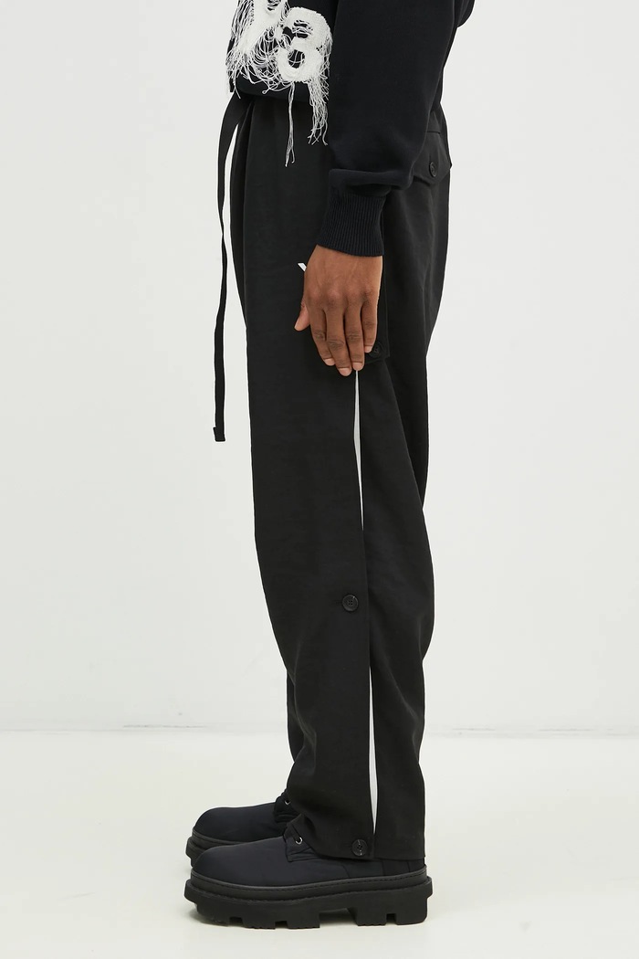 Kalhoty Y-3 Sport Uniform 3-Stripes Pants JN7035 černá SS25