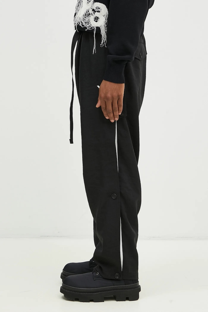 Kalhoty Y-3 Sport Uniform 3-Stripes Pants JN7035 černá SS25