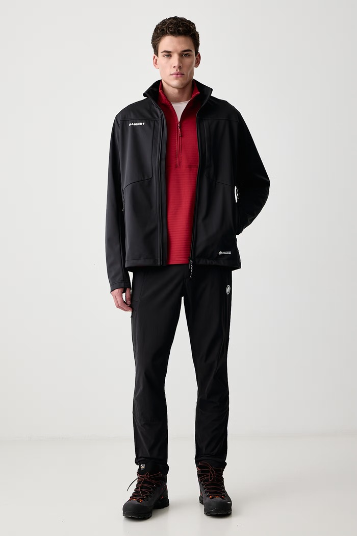 Mammut Spodnie trekkingowe męskie Ducan 1022.02490 czarny AW25