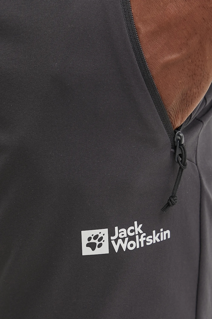 Jack Wolfskin spodnie trekkingowe męskie Pico Trail szary A63904