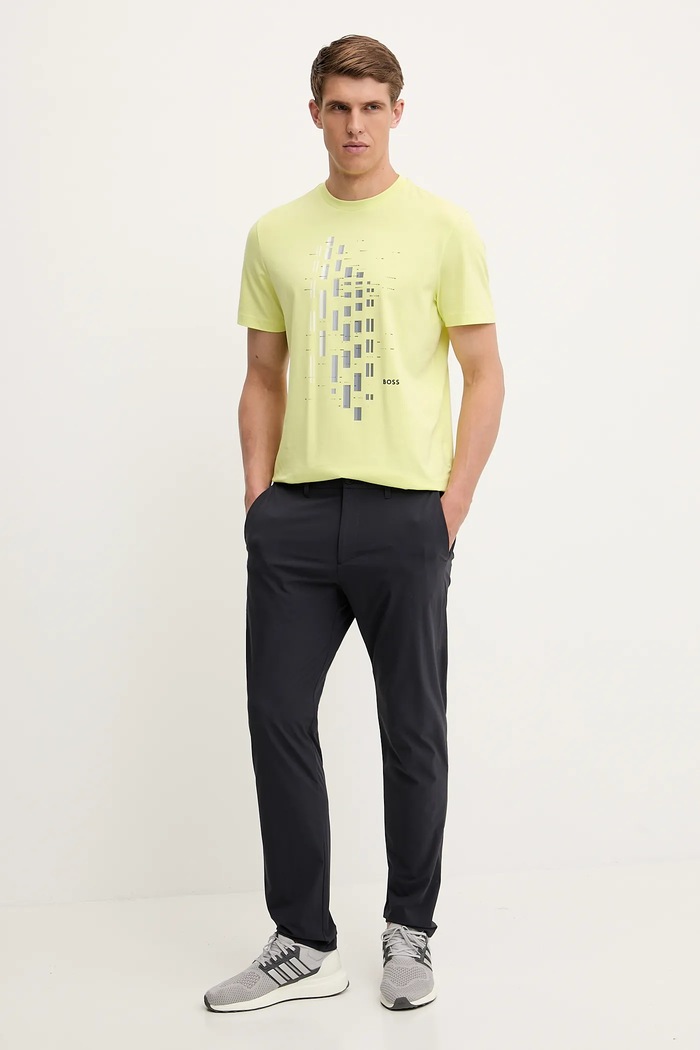 BOSS Green Spodnie 50529673 granatowy SS25