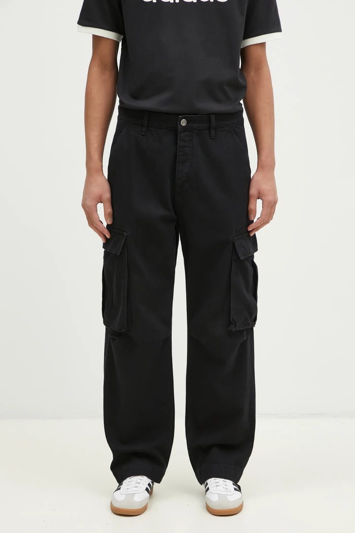 KSUBI Jeansy Sott Fugitive czarny MPS25PA003
