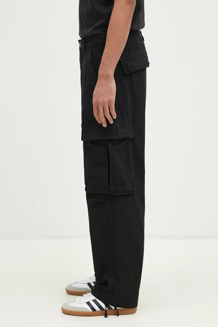 KSUBI Jeansy Sott Fugitive MPS25PA003 czarny SS25