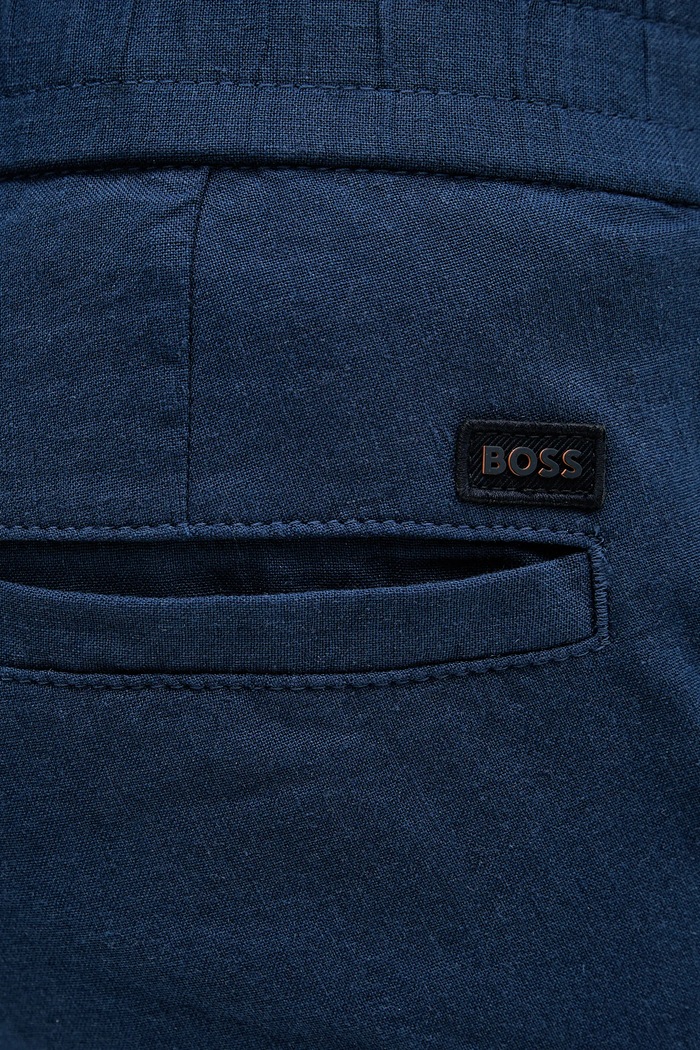BOSS Orange lennadrág sötétkék 50536881