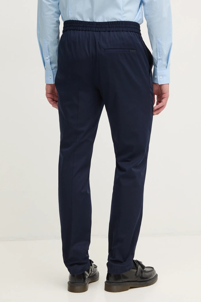 Odzież Calvin Klein spodnie K10K114467 granatowy
