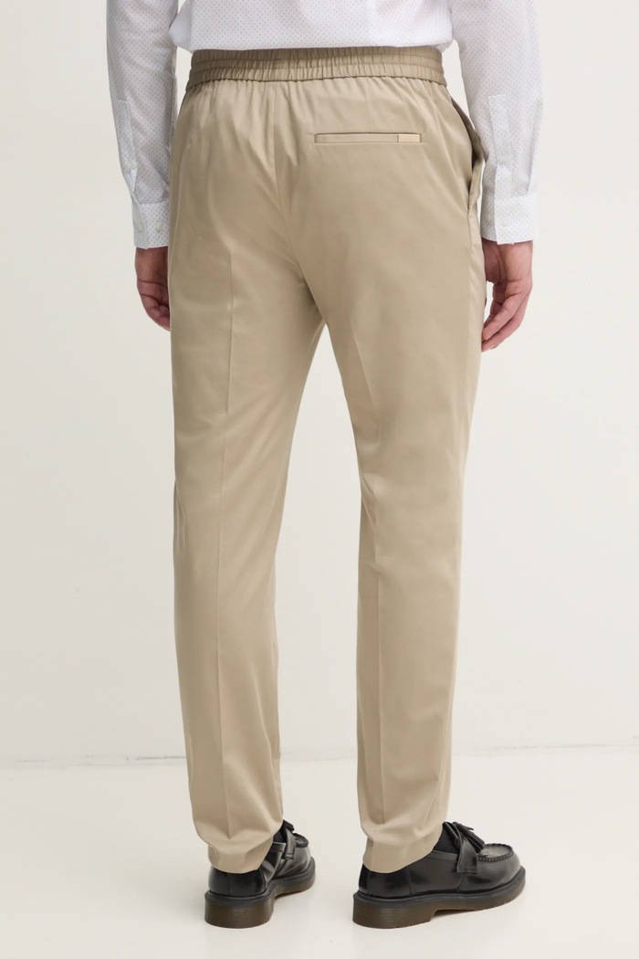 Oblečení Kalhoty Calvin Klein K10K114467 béžová