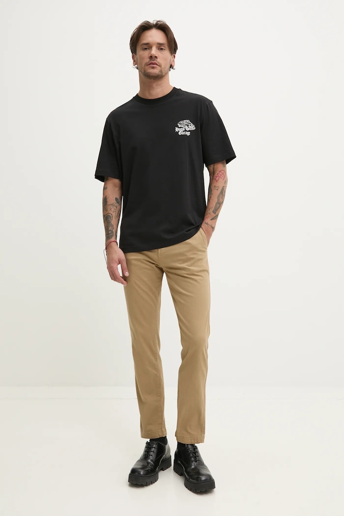 Hlače Superdry M7011135A.D8S zelena SS25