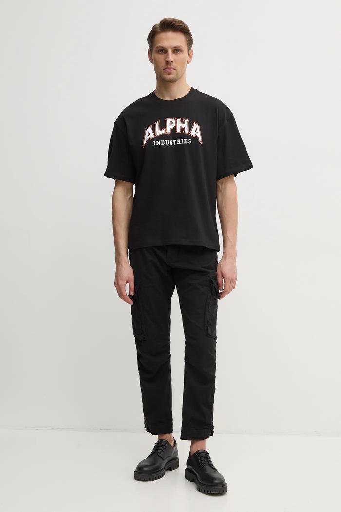 Панталон Alpha Industries Task Force Pant 106203. черен SS26