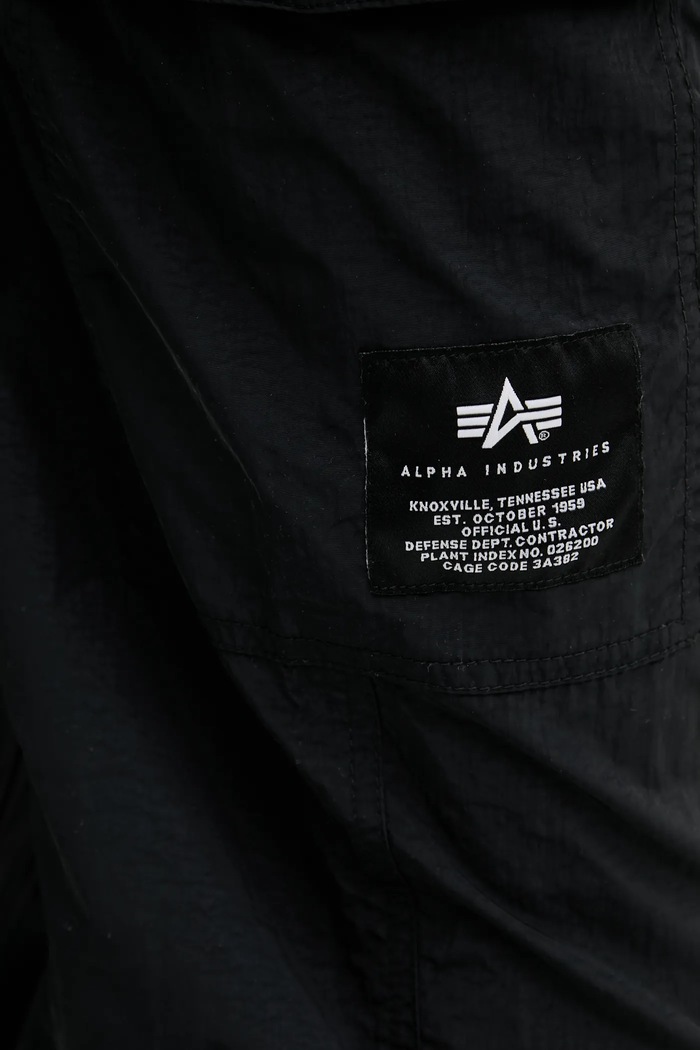 Nohavice Alpha Industries Nylon Cargo Pants čierna 156213