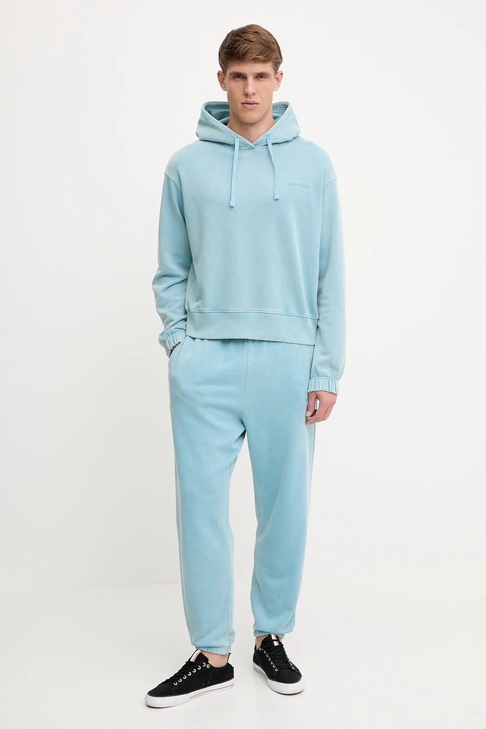 Спортен панталон Calvin Klein Underwear LV00NM2895 тюркоазен SS25
