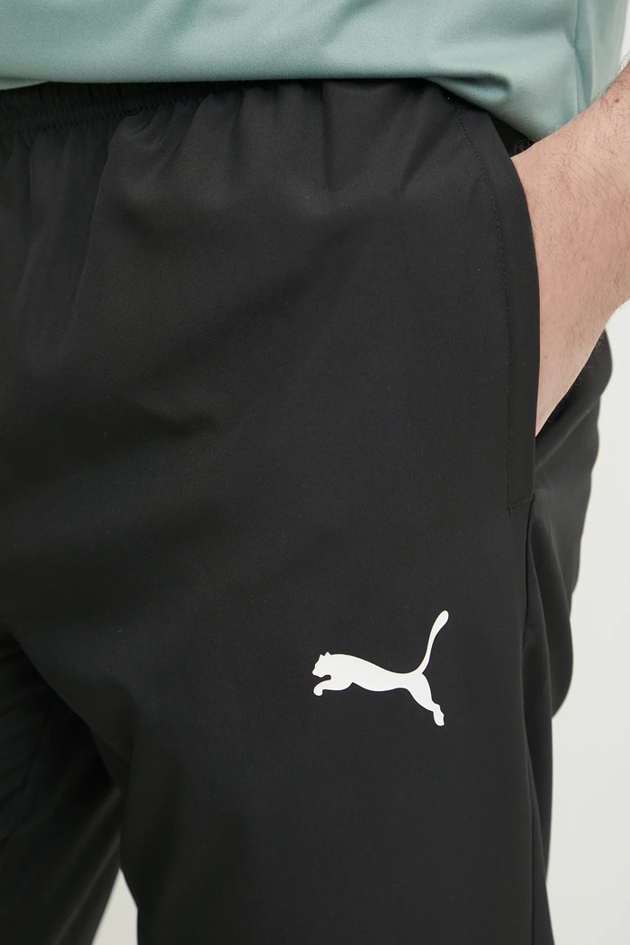 Штани для тренувань Puma teamRISE Sideline чорний 657327