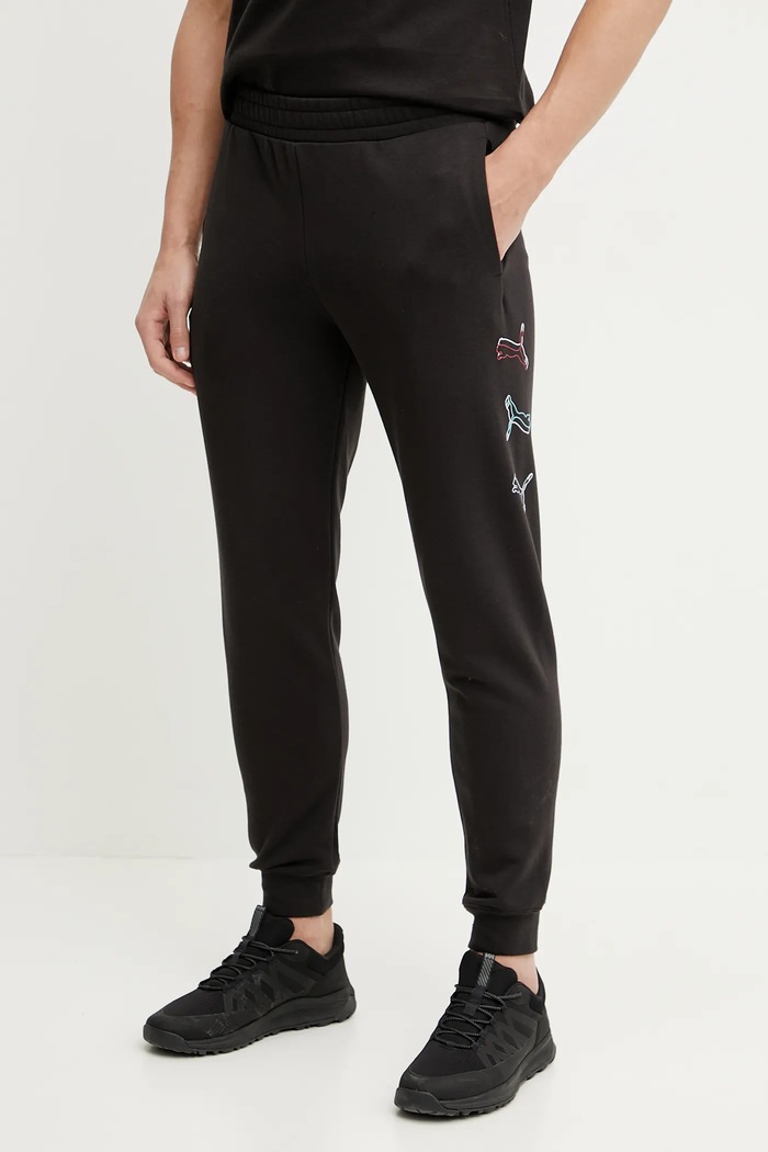Tepláky Puma směs černá 684666