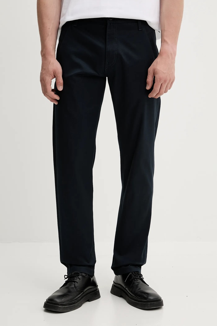 Штани G-Star Morry Tapered Chino прямий темно-синій D26400.C105