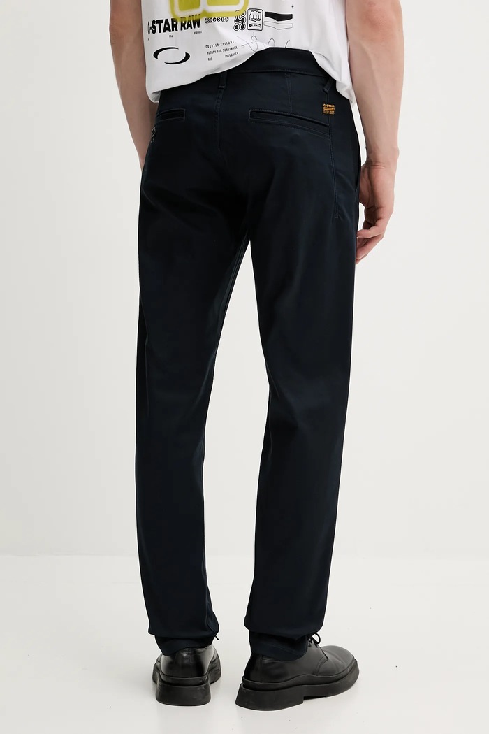 Одяг Штани G-Star Morry Tapered Chino D26400.C105 темно-синій