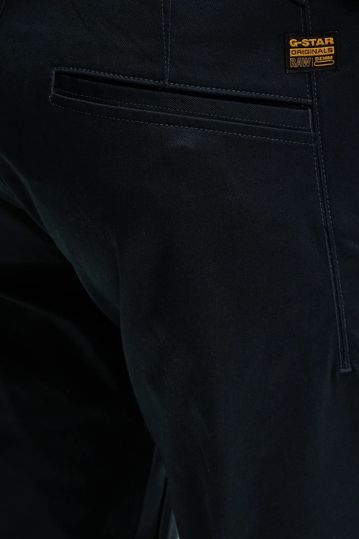 Штани G-Star Morry Tapered Chino темно-синій D26400.C105