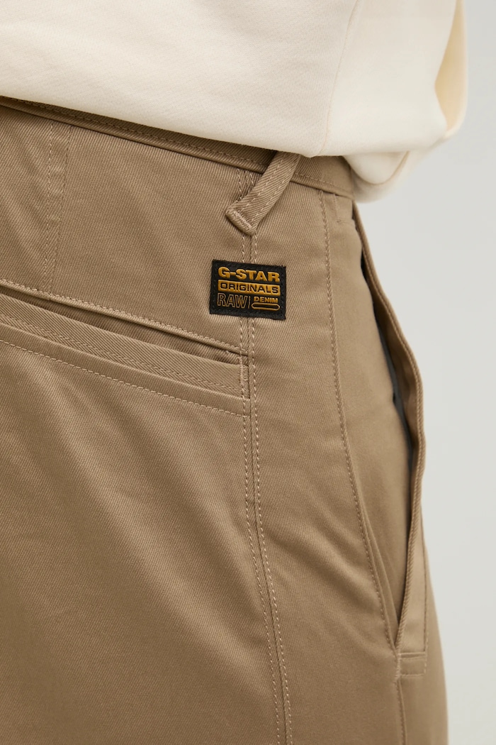 Kalhoty G-Star Morry Tapered Chino zelená D26400.C105