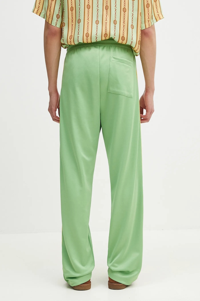 Clothing Drôle de Monsieur joggers Le Track Pants Tresse G.SP007.PL135.AV green