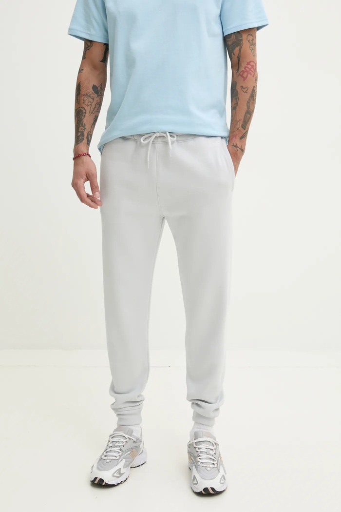 Tepláky Hollister Co. pletenina šedá KI334.5016.110