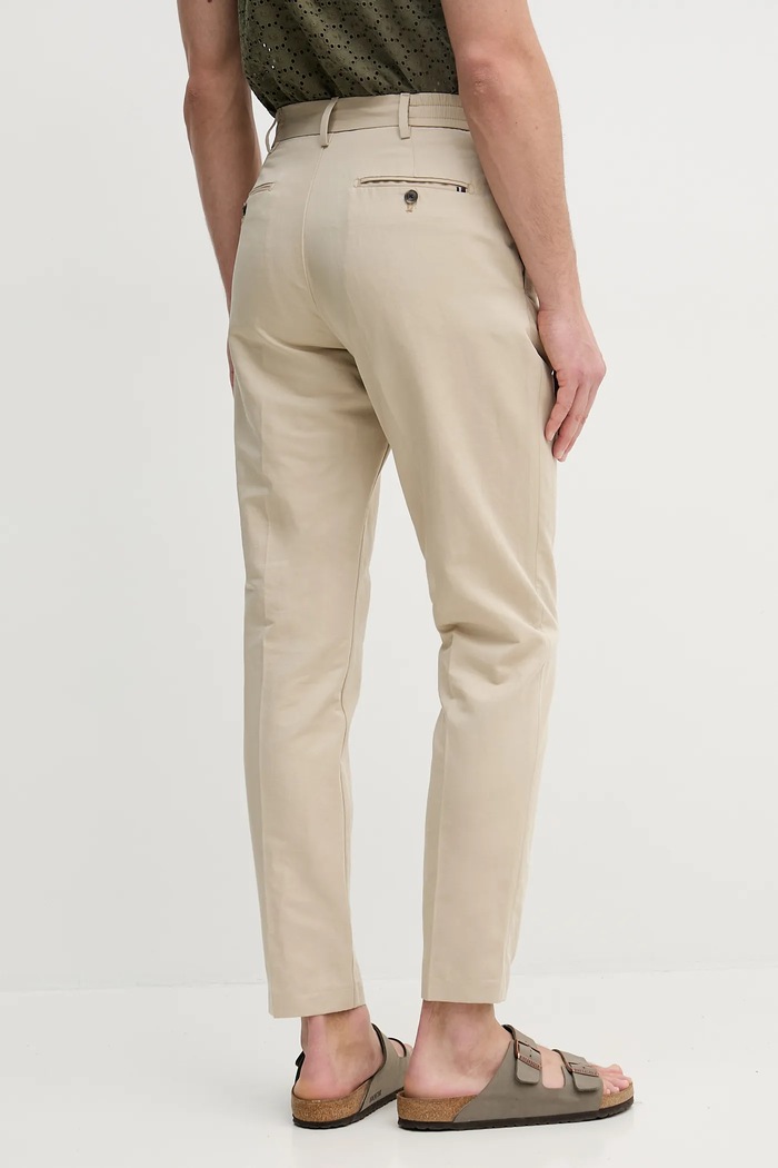 Odzież Tommy Hilfiger spodnie MW0MW38861 beżowy