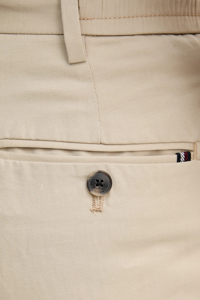 Tommy Hilfiger spodnie beżowy MW0MW38861