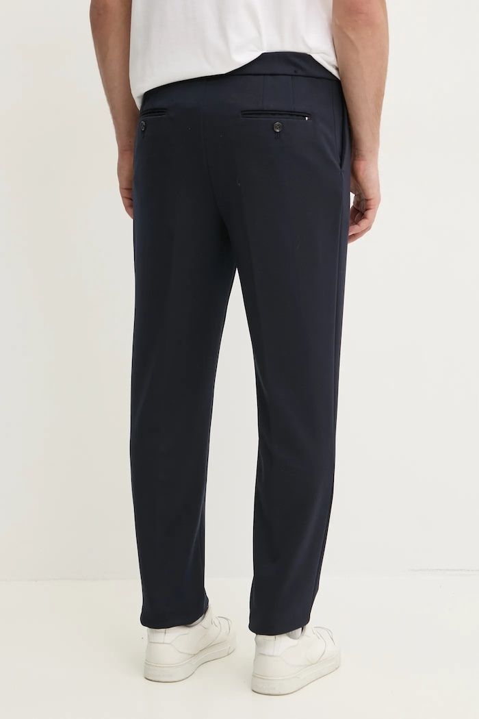 Odzież Tommy Hilfiger spodnie MW0MW39197 granatowy