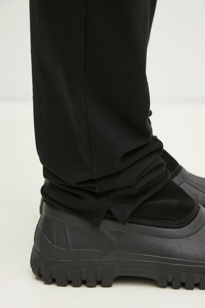 Rick Owens cotton joggers Berlin Drawstring black DU01E3392.RIG