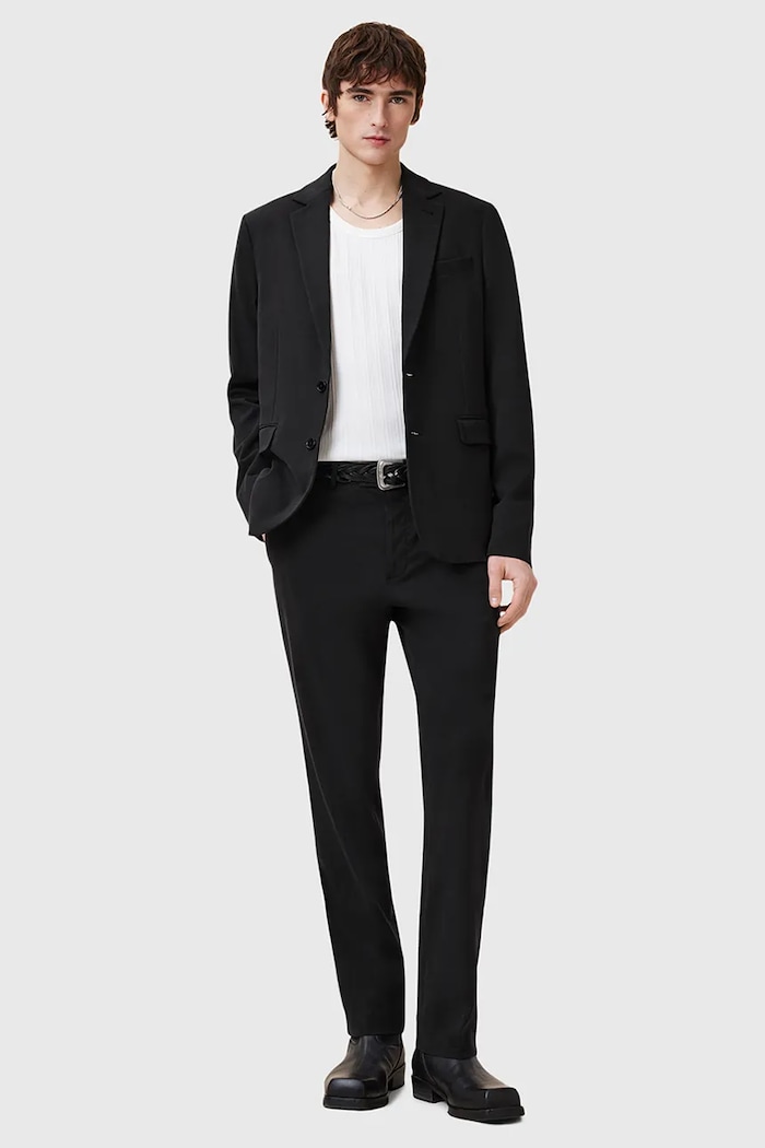 AllSaints Pantaloni BAY negru M018QC