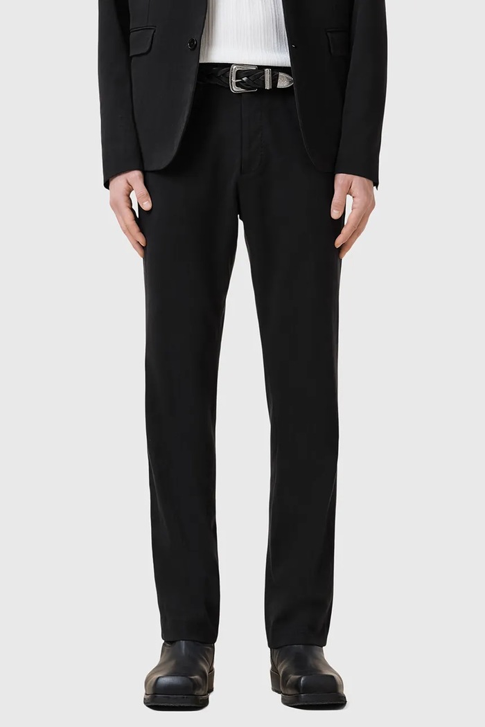 AllSaints Pantaloni BAY M018QC negru AW25