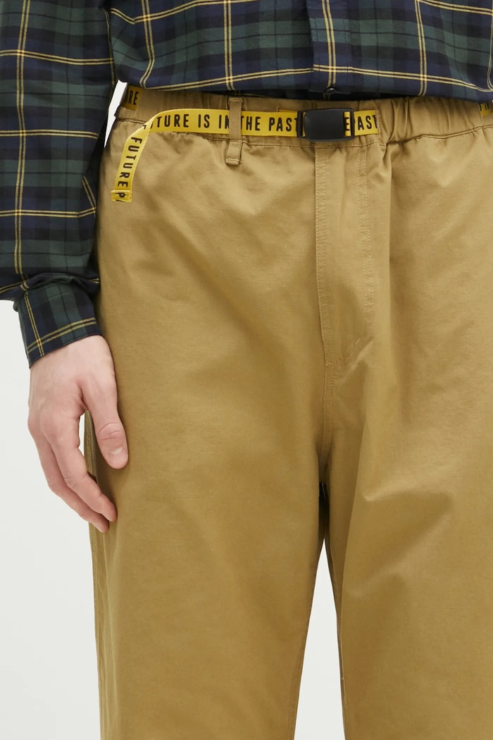 Human Made pantaloni Easy Pants verde HM29PT015