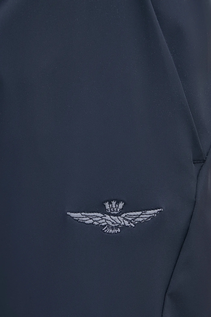 Aeronautica Militare spodnie dresowe granatowy PA1652CT3264