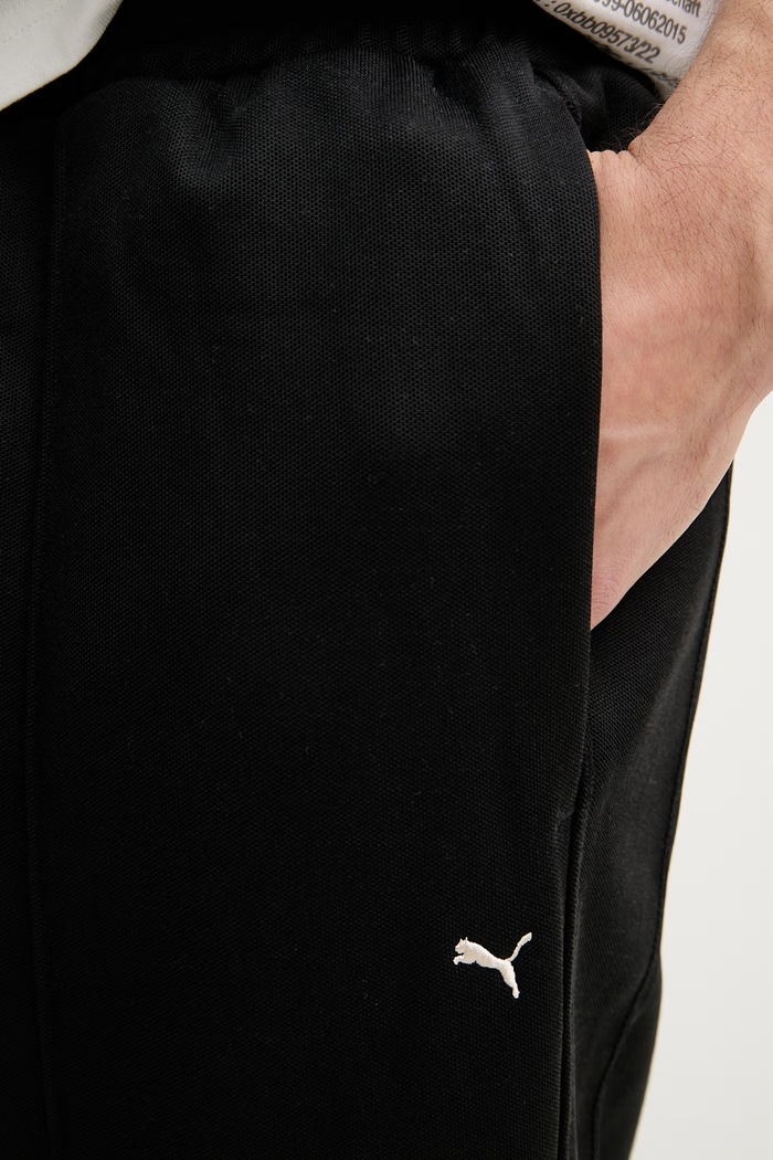 Puma trenirka moška z bombažem T7 Track Jacket črna 629938