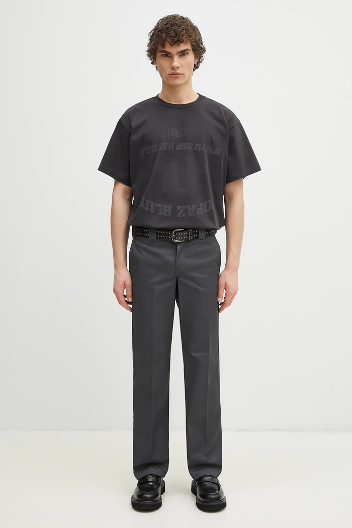 Nohavice Dickies Wp873 Work Pant Rec Charcoal Grey DK0A4XK9CH01 sivá