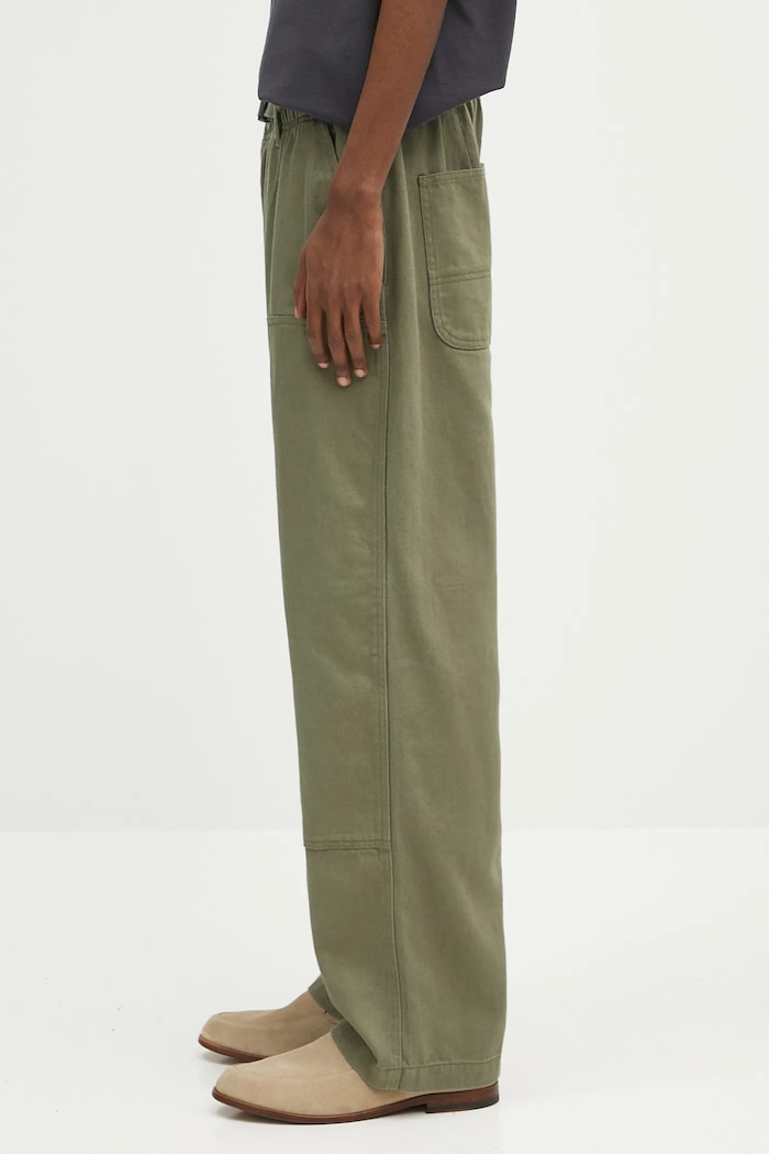 Carhartt WIP trousers Crawford Pant I034566.667XX green SS25