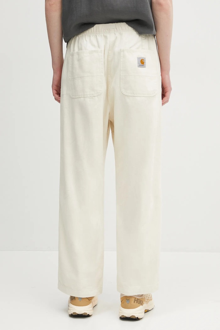 Штани Carhartt WIP Crawford Pant I034566.05XX бежевий SS25