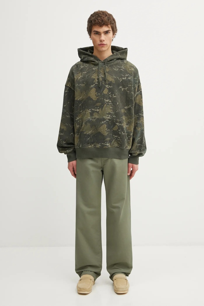 Pamučne hlače Carhartt WIP Landon Pant I034806.1YFGD zelena