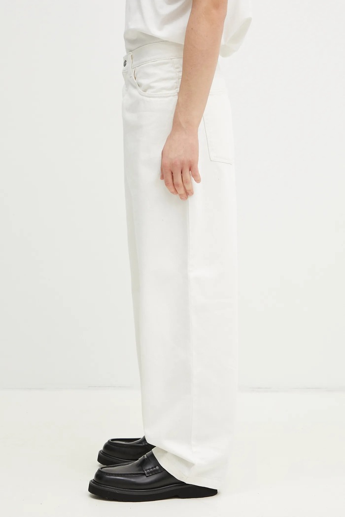 Carhartt WIP jeans Brandon Pant I031246.202 white SS25