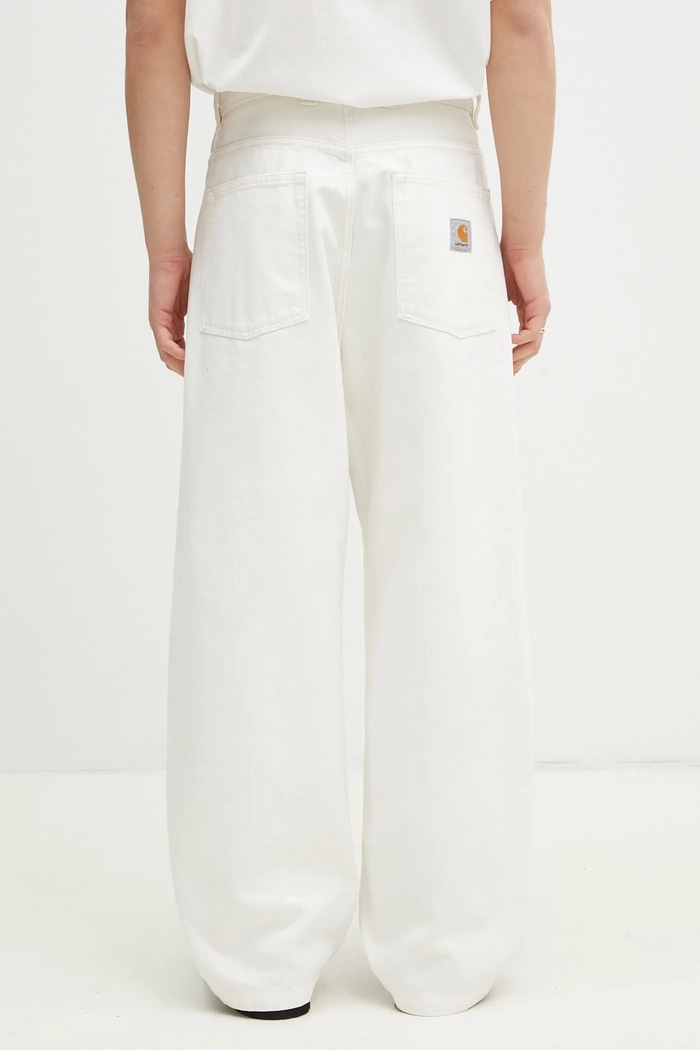 Clothing Carhartt WIP jeans Brandon Pant I031246.202 white