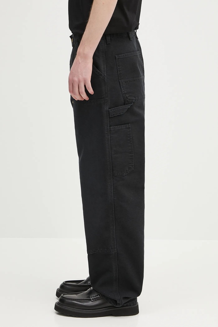 Carhartt WIP trousers Double Knee Pant I034796.894O black AW25