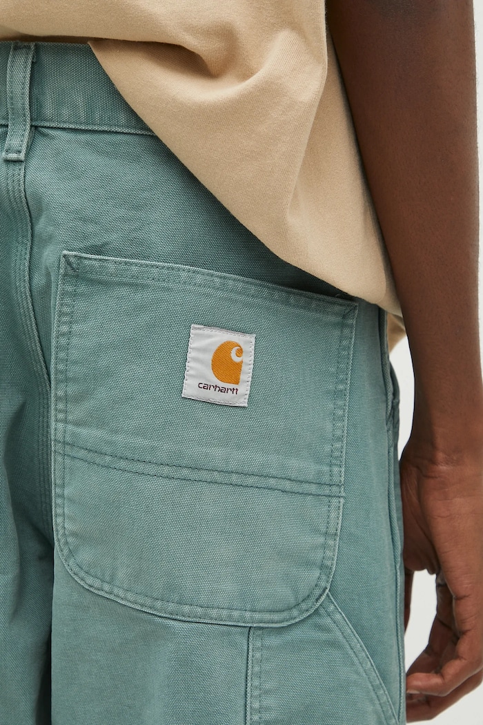 Carhartt WIP trousers Single Knee Pant green I034798.2M24O
