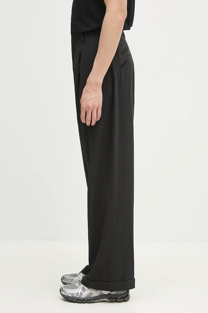Штани Kenzo FF55PA3679RI.99 чорний SS25