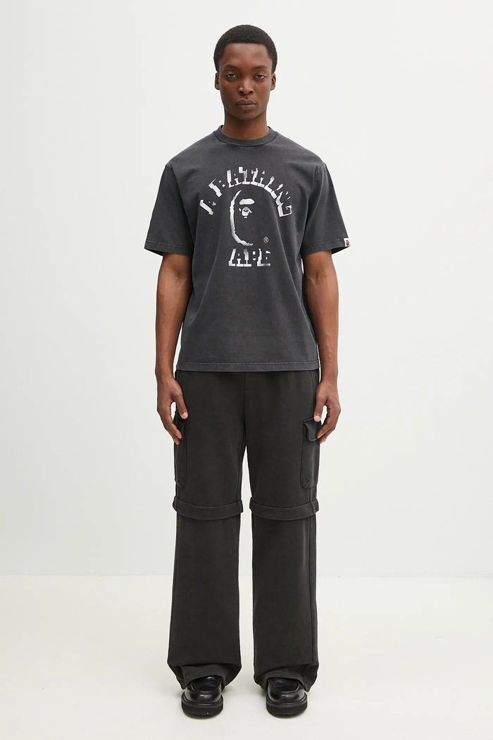 Daily Paper pantaloni tuta di cotone Garment Wash Pants 2511010 nero