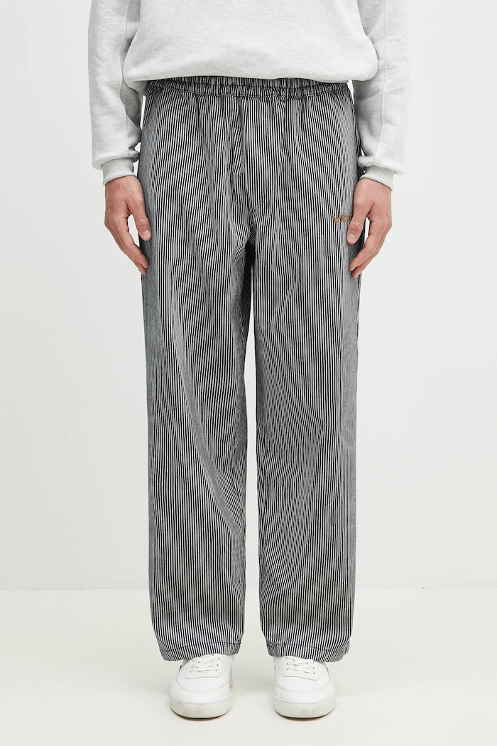 Bavlnené nohavice No Problemo Mini Problemo Work Pant - Denim bavlna modrá NP3011303