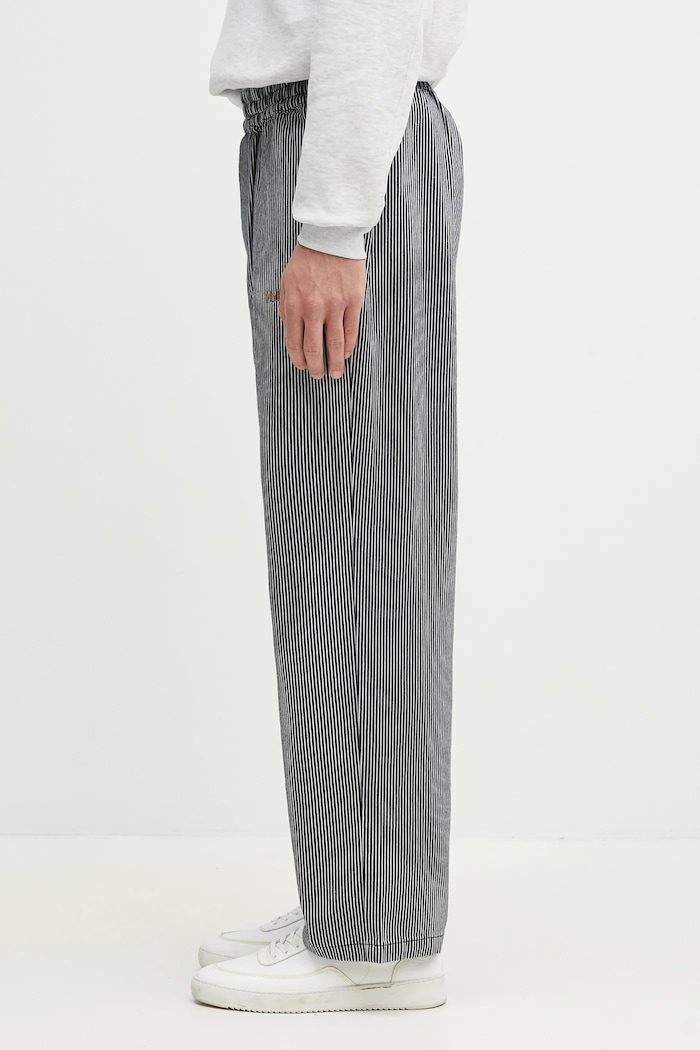Bavlnené nohavice No Problemo Mini Problemo Work Pant - Denim NP3011303 modrá SS25