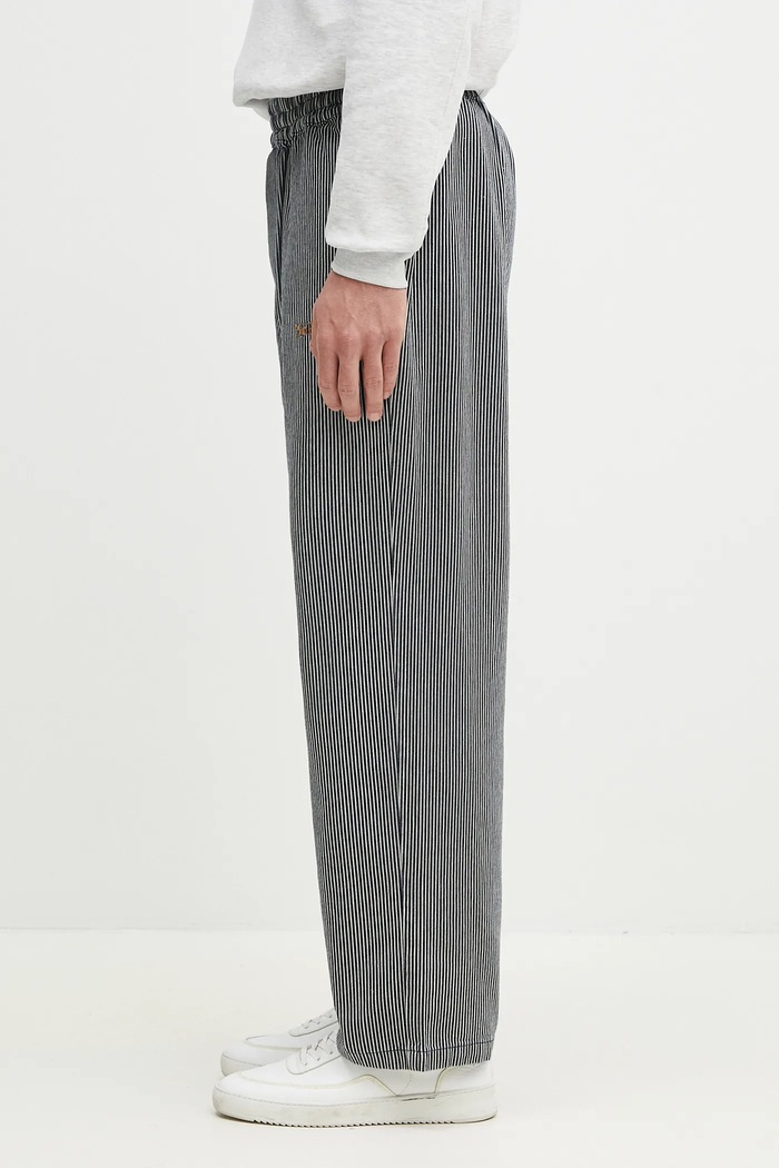 Памучен панталон No Problemo Mini Problemo Work Pant - Denim NP3011303 син SS25