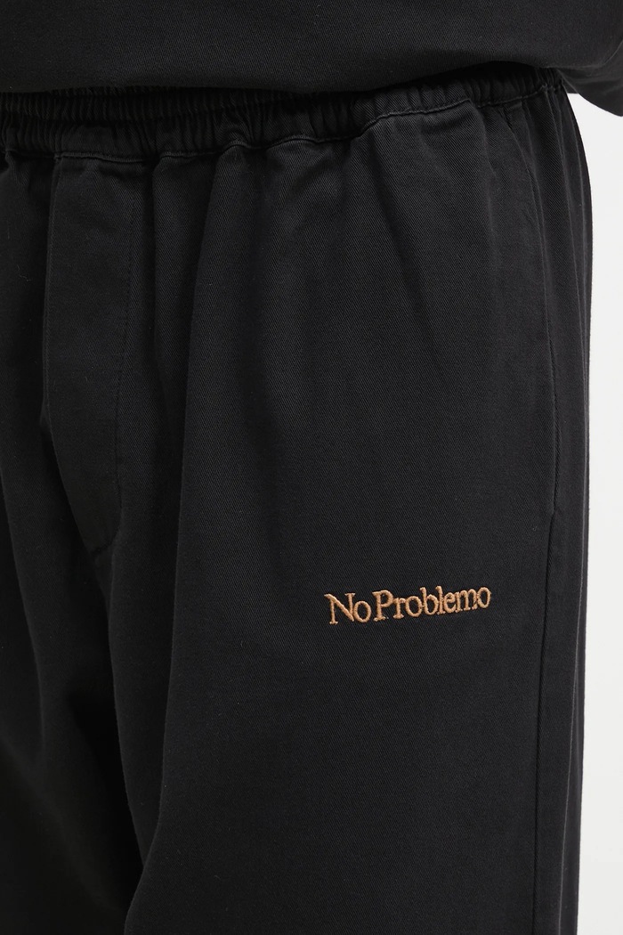 Pamučne hlače No Problemo Mini Problemo Work Pant - Twill NP3011403 crna