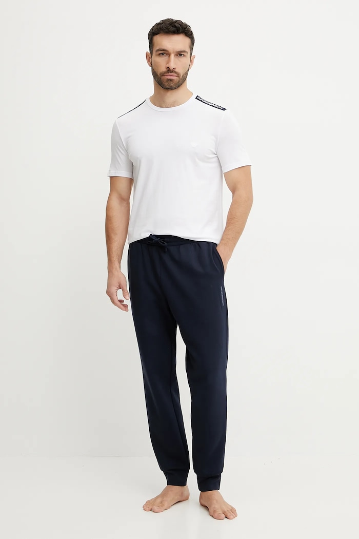 Emporio Armani Underwear spodnie lounge EM000500.AF10790 granatowy SS25