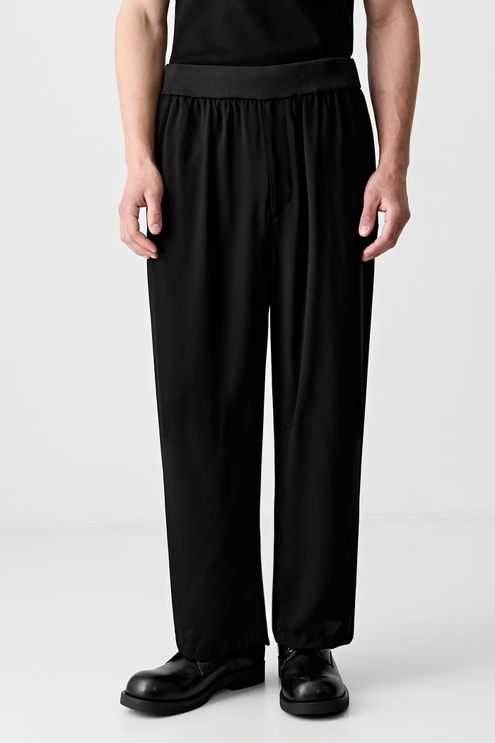 Undercover Pants παντελόνι ανδρικό ίσιο μαύρο UC1E4502.1