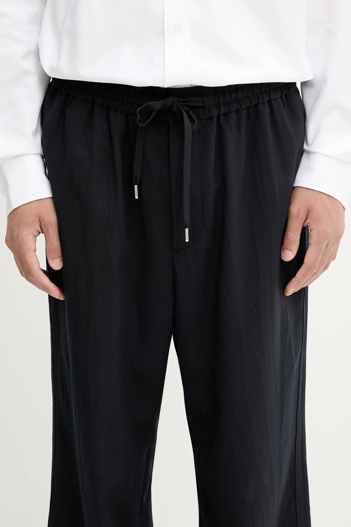 AMBUSH wool blend trousers Suit Pants navy 12115314