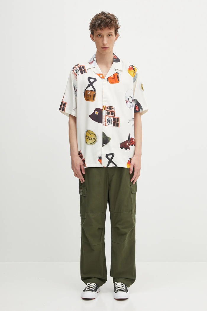 NEIGHBORHOOD pantaloni BDU Pants 242SPNH.PTM05 verde